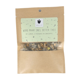 Cadeauset Word maar snel beter Thee