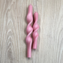 Twisted kaars roze