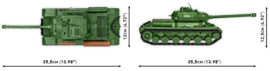 Cobi 2578  IS-2 Heavy Tank 3in1