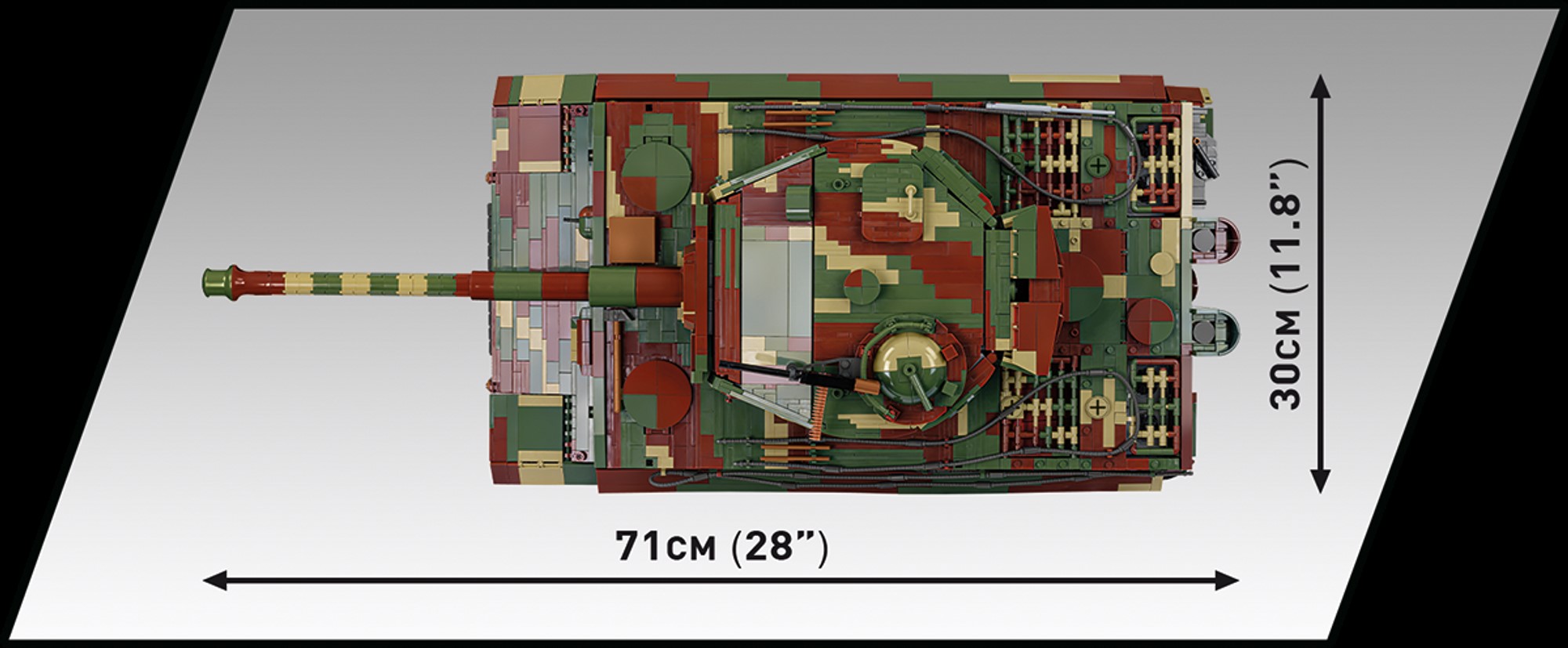 Cobi 2807 Panzerkampfwagen VI Tiger Ausf. E - Executive Edition