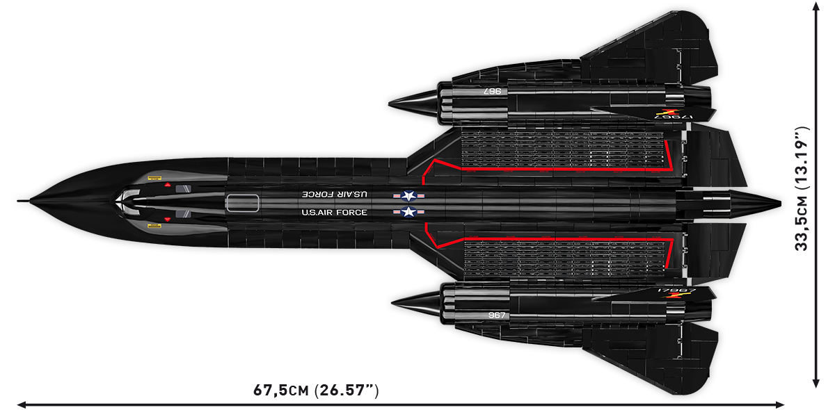 Cobi 5891 Lockheed SR-71 Blackbird
