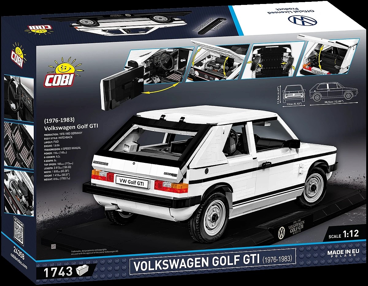 Cobi 24358 Volkswagen Golf GTI (1976-1983) - Executive Edition