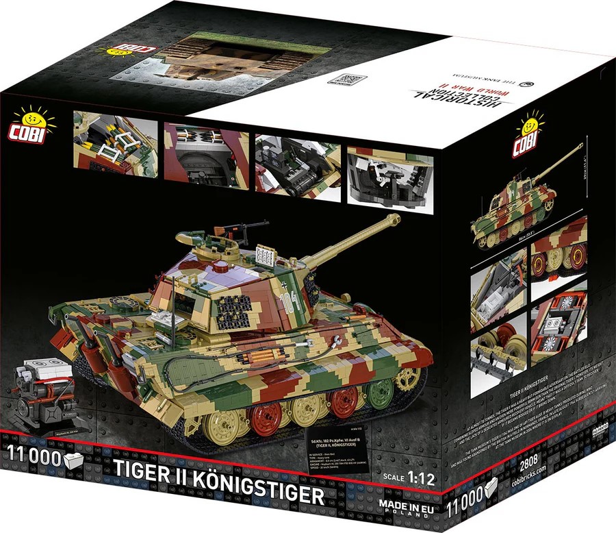 Cobi 2808 Pz.Kpfw. Tiger II Ausf. B Königstiger 1:12