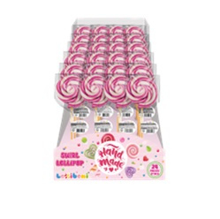 Swirl Lollipop 50gr. Blue / Pink