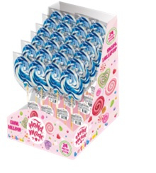 Swirl Lollipop 50gr. Blue / Pink