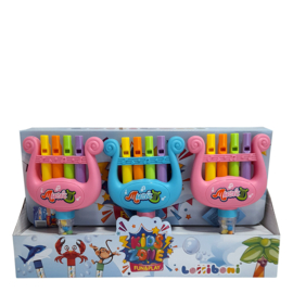 Muziek instrument met snoepjes