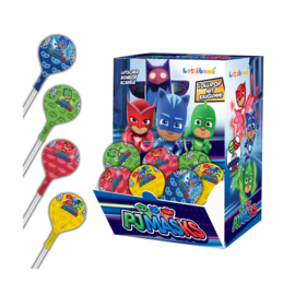 Lollipop met kauwgom PJ Masks 16gr.