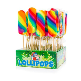 Lollipop long rainbow 40gr.