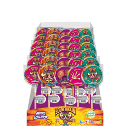 Swirl Lollipop 30gr. Sour Brain