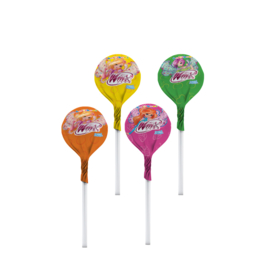 Lollipop met kauwgom Winx 16gr.