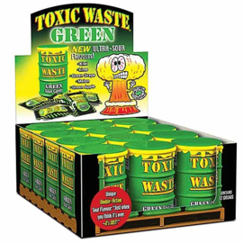 Toxic Waste Green Sour Candy (42g)