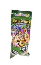 Mouth smasher met kauwgom