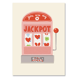 JACKPOT POSTCARD