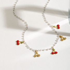 CHERRY PEARL NECKLACE