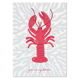 YOU ARE MY LOBSTER POSTCARD
