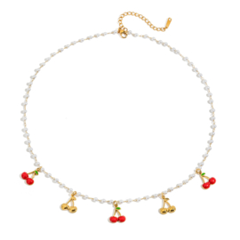 CHERRY PEARL NECKLACE