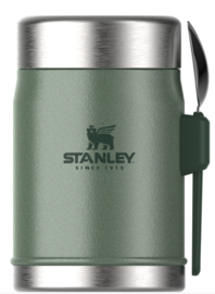 STANLEY | The Legendary Food Jar + Spork 0.4L Hammertone Green