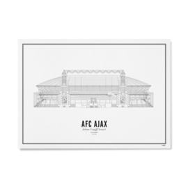 WIJCK - AFC Ajax | 30x40 CM