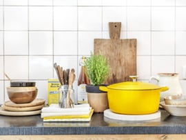 BK Braadpan Bourgogne Sunny Yellow - ø 24 cm / 4.2 Liter