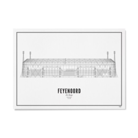 WIJCK - Feyenoord| 30x40 CM