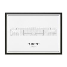 WIJCK - FC Utrecht | 30x40 CM