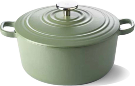 BK Braadpan Bourgogne Olive Green - ø 24 cm / 4.2 Liter