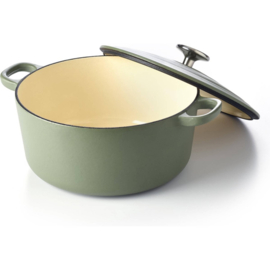 BK Braadpan Bourgogne Olive Green - ø 24 cm / 4.2 Liter