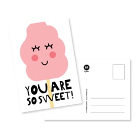 Kaart 'You are so sweet!'