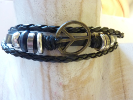 Lederen armband