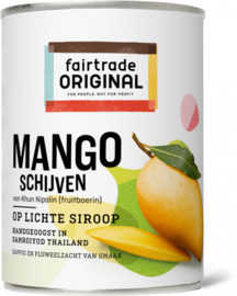 Mangoschijven op lichte siroop 425 gr