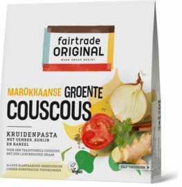 Kruidenpasta Marokkaanse groente couscous