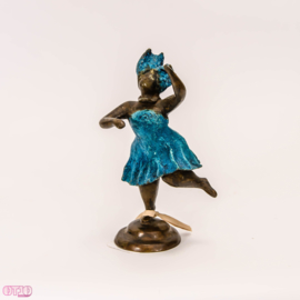 Bronzen dansende dame