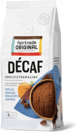 Decaf snelfiltermaling 250 gr