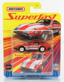 Matchbox Superfast - 1/64 - DATSUN - 280ZX COUPE 1982 - RED WHITE