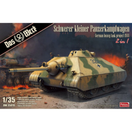 DAS WERK 1/35 Schwerer kleiner Panzer - heavy tank project 1944