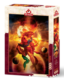 Art PUZZEL 1000 stuks Water and Fire