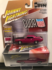 JOHNNY LIGHTNING - 1/64 - Cobra - 1970 Plymouth AAE Cuda