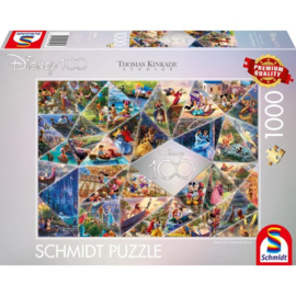 Schmidt 1000 stuks Disney Mosaic - Limited edition 100-years