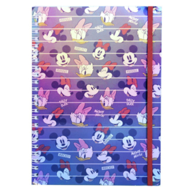 DISNEY NOTEBOOK A5 Mickey Mouse & Daisy Duck