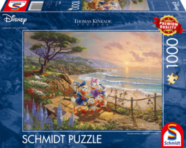 Schmidt 1000 stuks Disney Donald & Daisy, A Duck Day Afternoon
