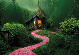 Art Puzzel 1000 stuks Deep Forest