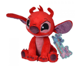 Disney - Lilo & Stitch - Leroy - 25 cm - Rood Knuffel