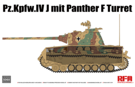 REY FIELD MODELS 1/35 PANZER IV J MIT PANTHER F TURRET