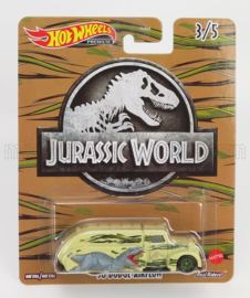 MATTEL HOT WHEELS - 1/64 - DODGE - AIFLOW - JURASSIC WORLD - CREAM GREY