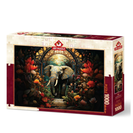 ART PUZZEL 1000 STUKS Bloementuin