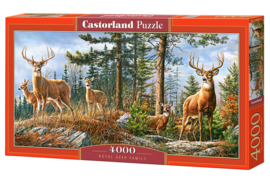 Castorland 4000 stuks Royal Deer Family