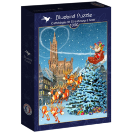 Bluebird 1000 stuks Cathédrale de Strasbourg à Noël