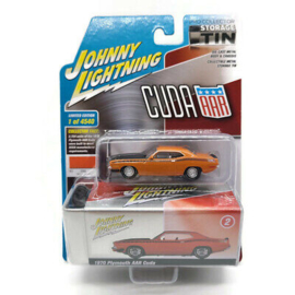 JOHNNY LIGHTNING - 1/64 - Cobra - 1970 Plymouth AAE Cuda/vitamineC