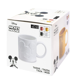 Disney Mickey Koffietas 320 ml Keramik 3D - WIT