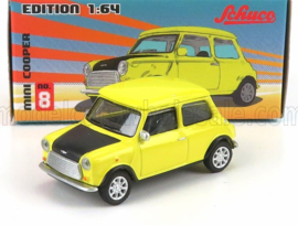 SCHUCO - 1/64 - MINI - COOPER 1959 - YELLOW BLACK
